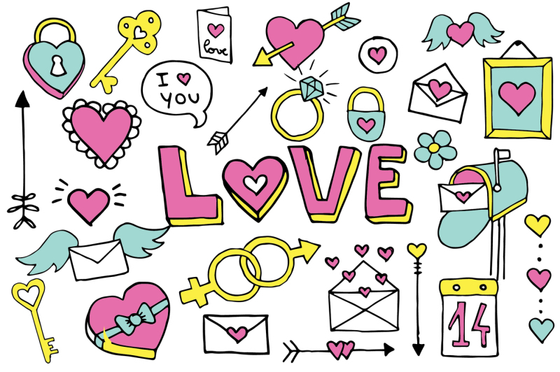 valentines-doodle-clipart-set-vector-heart-hand-drawn