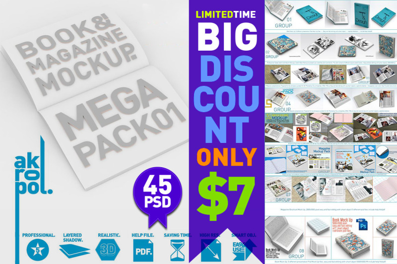 45-different-book-amp-magazine-mock-ups-mega-pack