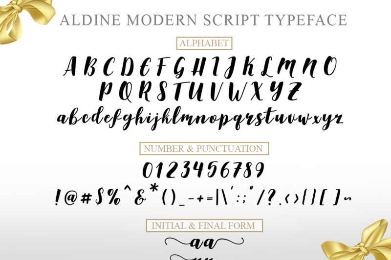 aldine-script