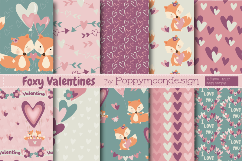 foxy-valentines-paper