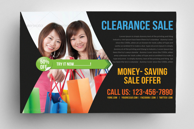 clearance-sale-product-flyer