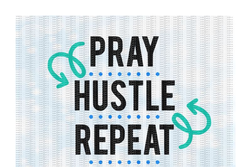 pray-hustle-repeat-cutting-printing-files