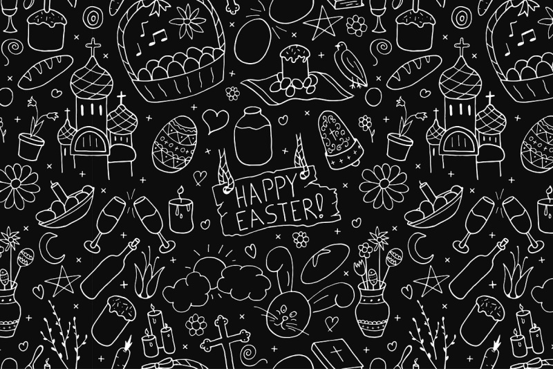 happy-easter-hand-drawn-collection