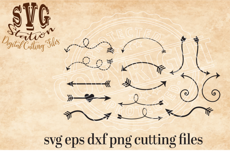 arrows-svg-swirl-arrow-svg-arrow-svg-dxf-png-and-eps-instant-download-digital-vector-cut-file-scrapbook-htv-silhouette-cricut