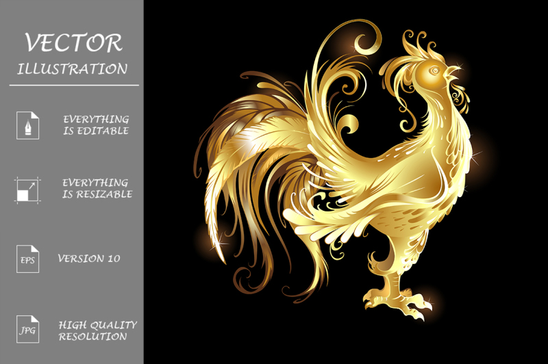 gold-rooster