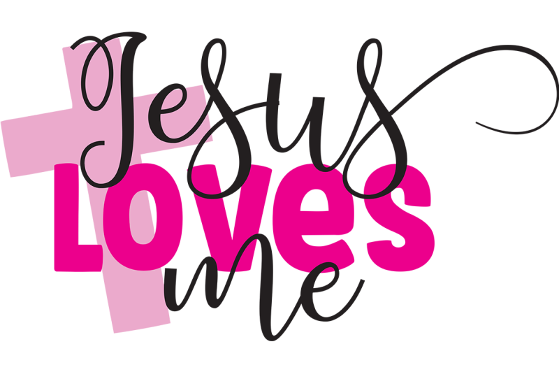 Download Jesus Loves Me SVG By Cinnamon&Lime | TheHungryJPEG.com