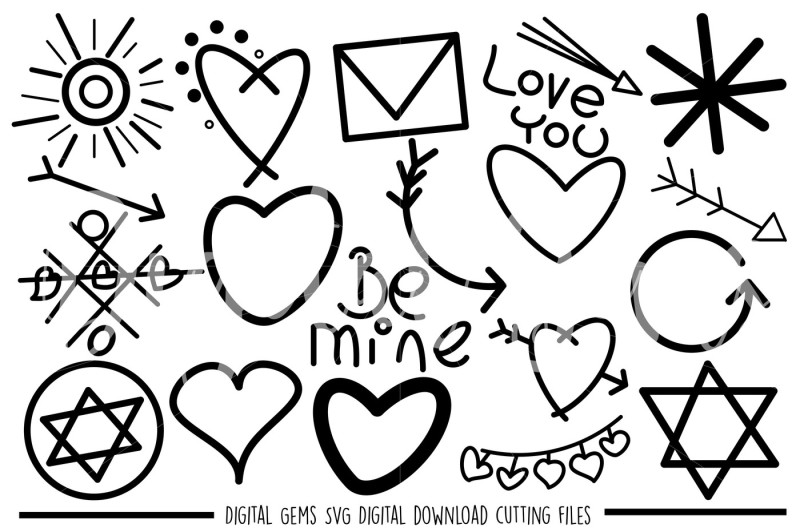 doodle-hand-drawn-svg-dxf-png-files