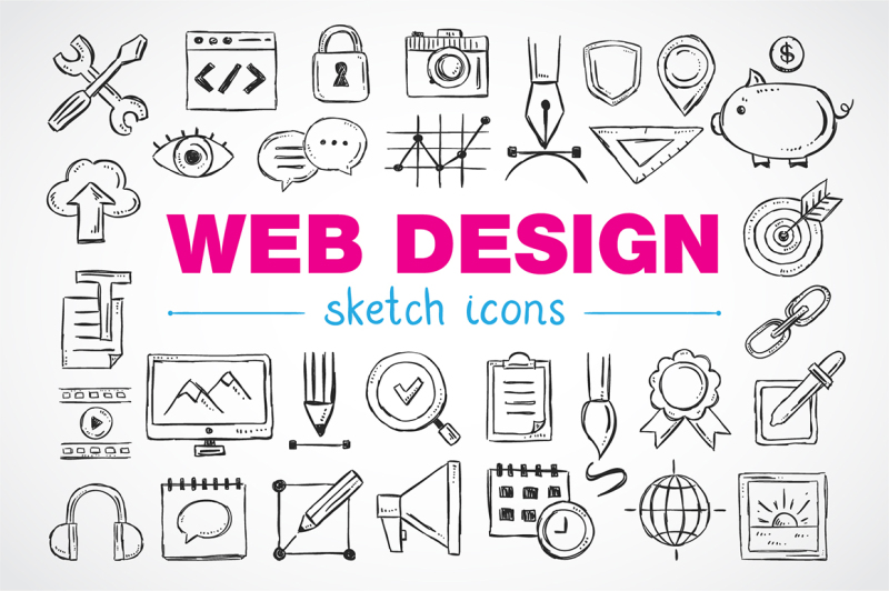 web-design-sketch-icons