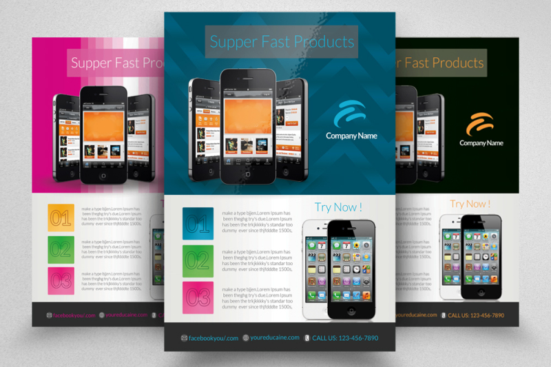 mobile-app-flyer-template