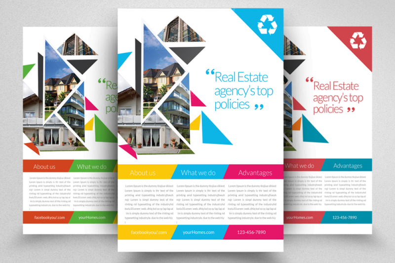 real-estate-agency-psd-flyer-template