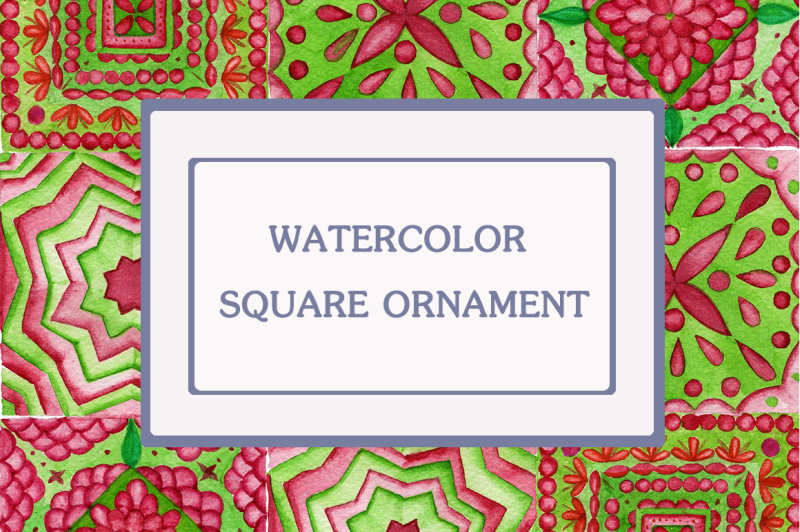 watercolor-square-ornament