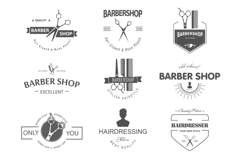 barber-shop-logo-elements