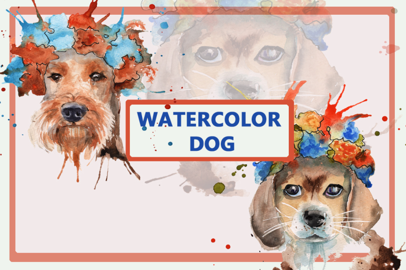 watercolor-dog