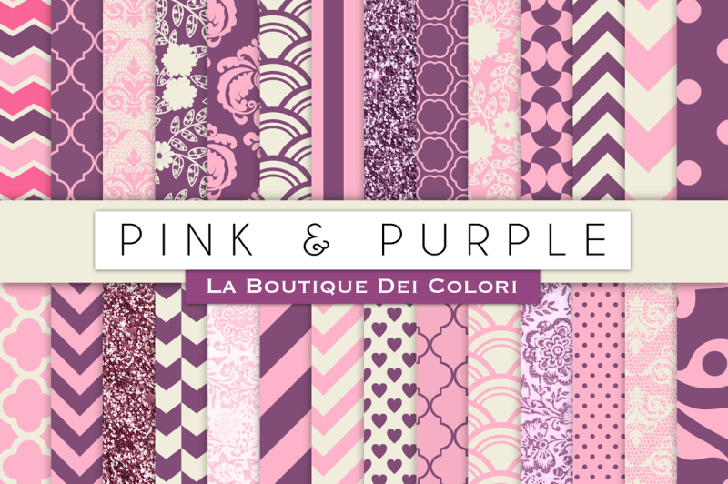 pink-and-purple-digital-papers