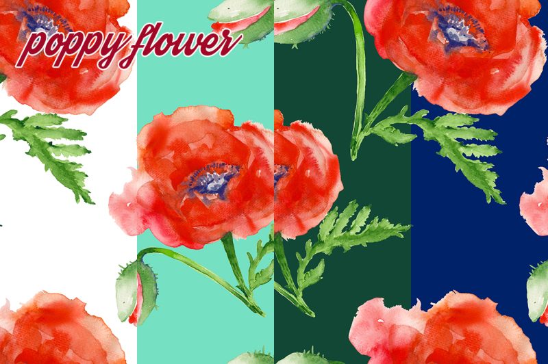flowers-poppy-watercolor