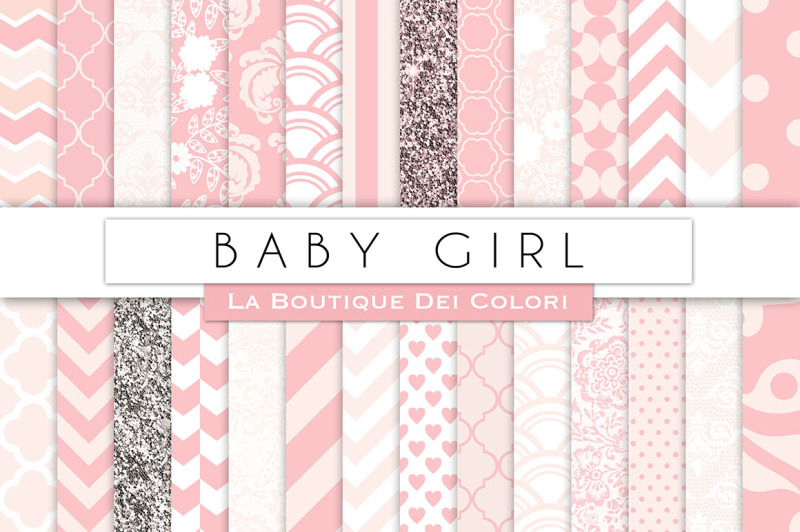 baby-girl-digital-papers