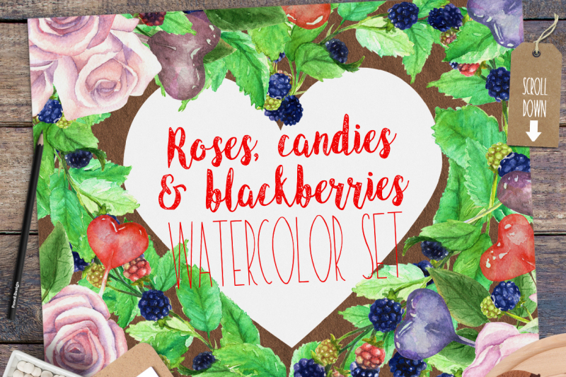 valentine-s-day-watercolor-roses-and-sweets-set