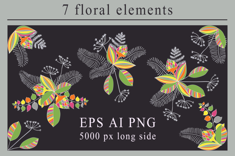 scandinavian-flora-set-patterns-and-elements
