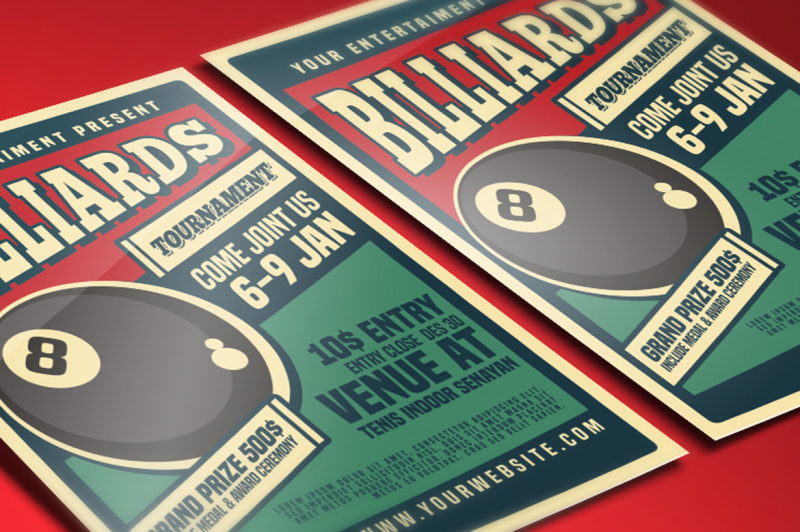 billiard-tournamet-flyer