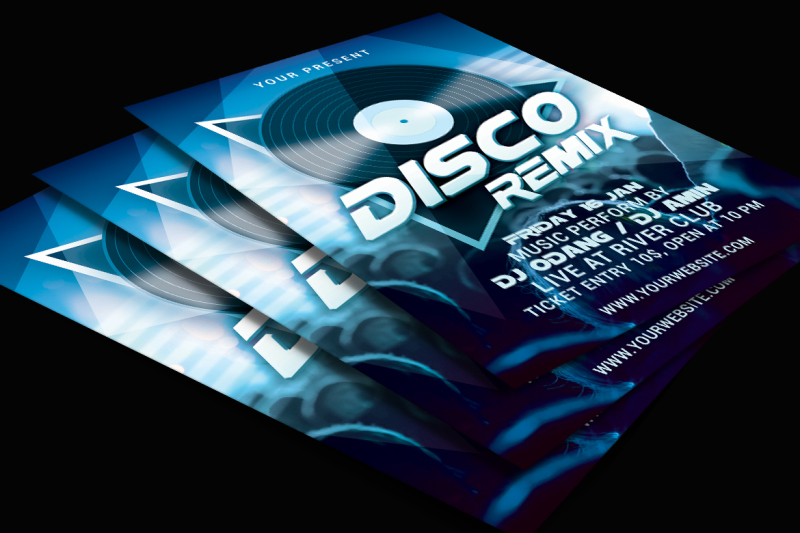 disco-remix-party-flyer