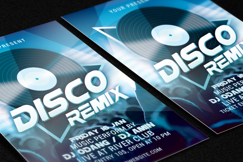 disco-remix-party-flyer