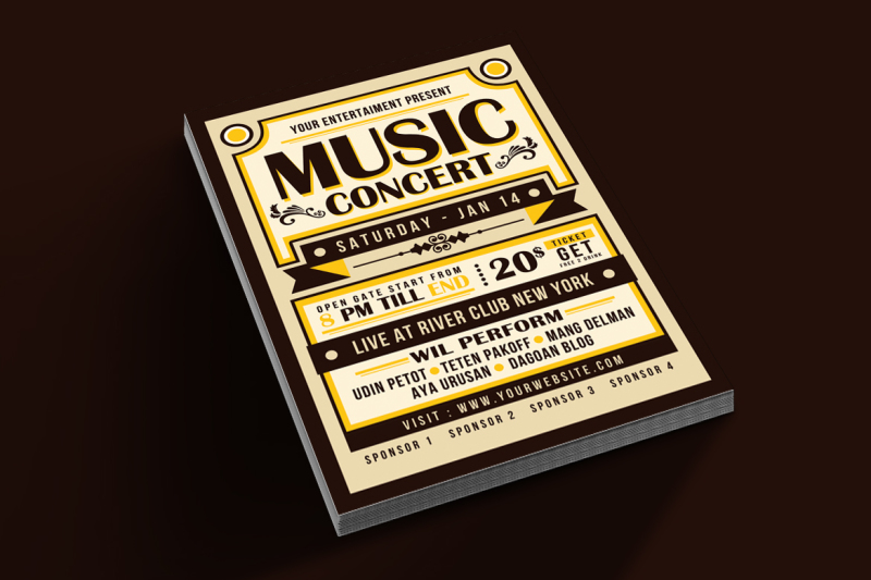 vintage-music-concert-typography