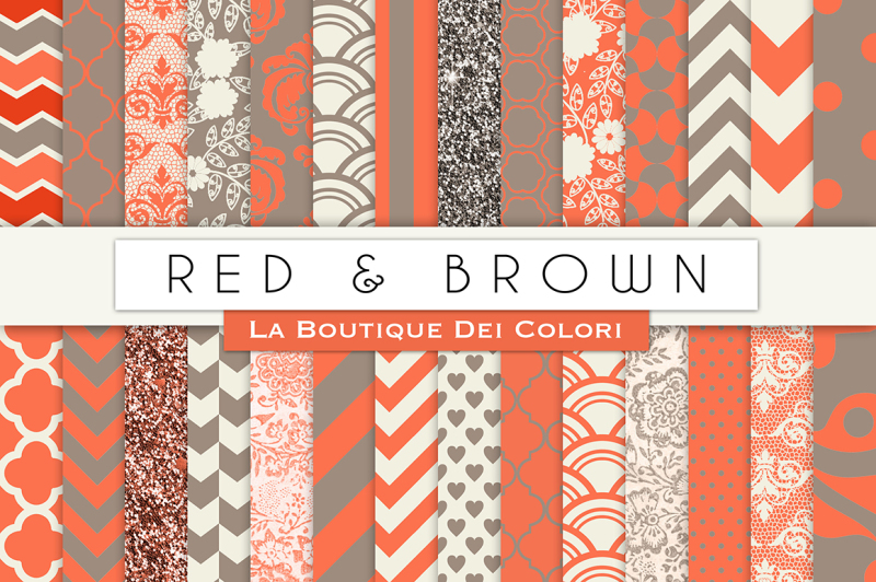 red-and-brown-digital-papers