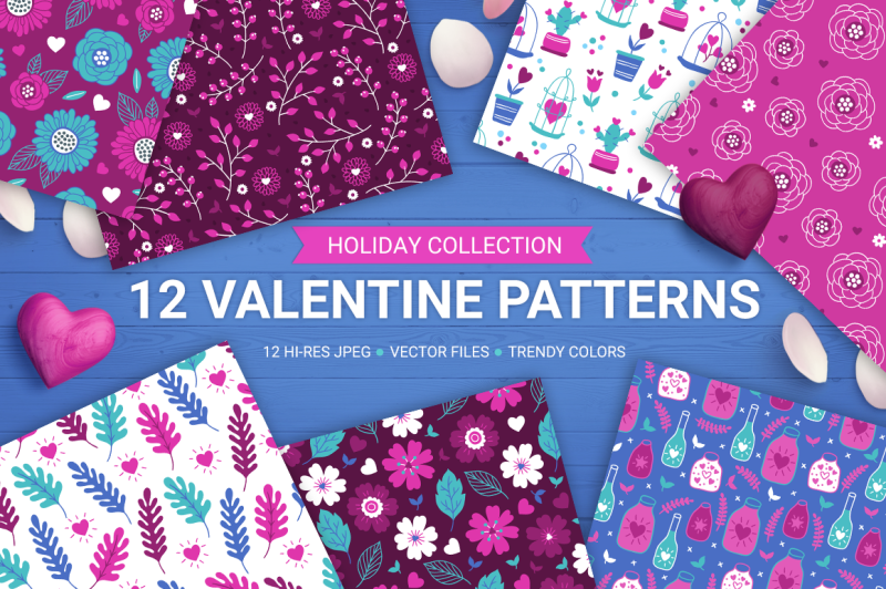 12-valentine-seamless-patterns