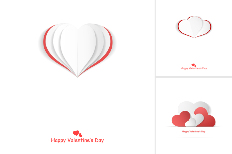 valentine-day-postcards-with-hearts