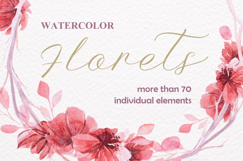 watercolor-florets