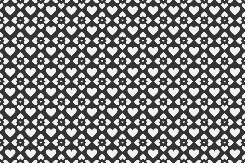 set-of-seamless-patterns-with-hearts