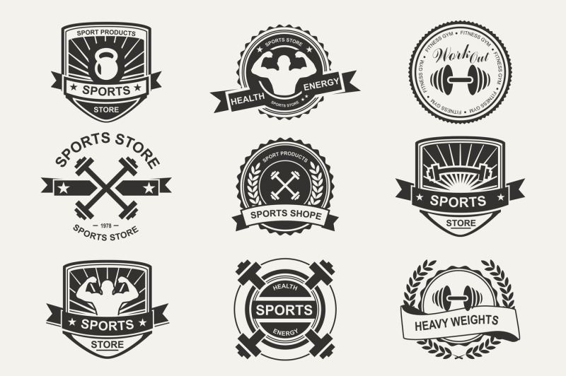 set-of-sport-emblems