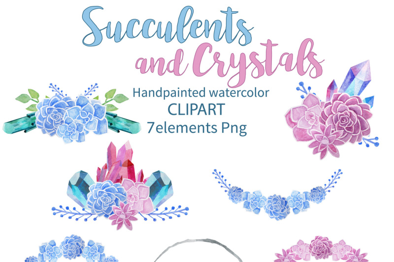 succulents-and-crystals-watercolor