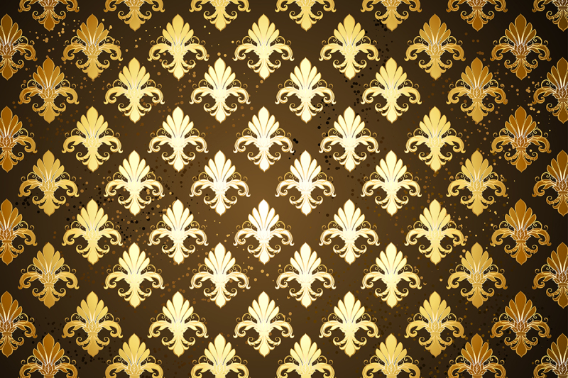 background-with-gold-fleur-de-lis