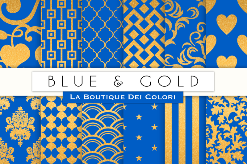 blue-and-gold-digital-papers