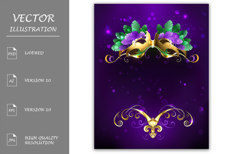 mardi-gras-mask-of-bright-feathers