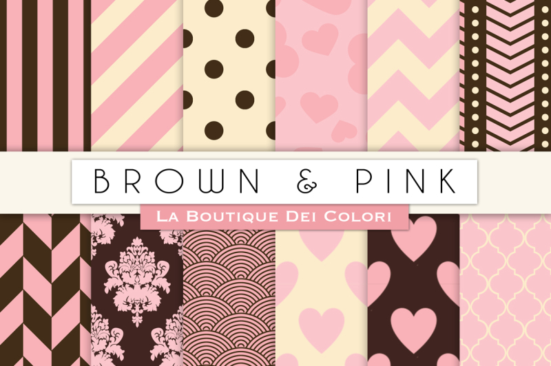 brown-and-pink-digital-papers
