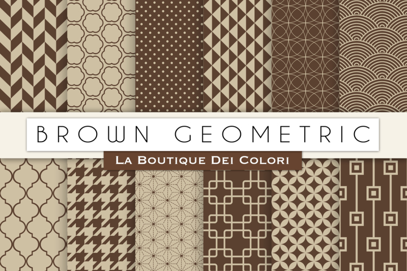 brown-geometric-digital-papers