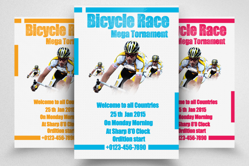 bicycle-racing-flyer-templates