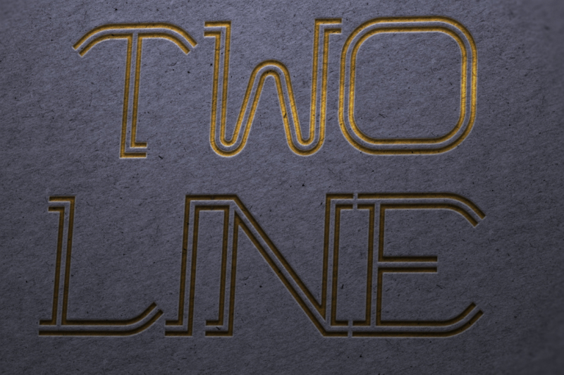 twoline-font-of-two-line-symbols