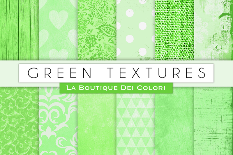 green-texture-digital-papers