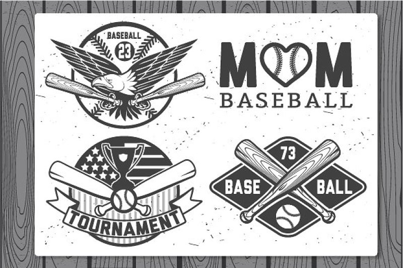 baseball-labels-and-badges-set-1