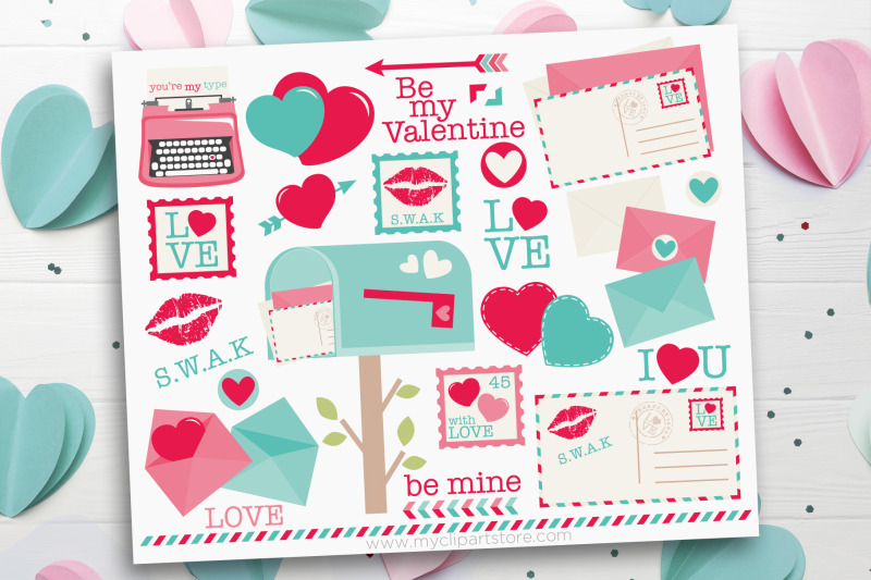 love-letters-vector-clipart