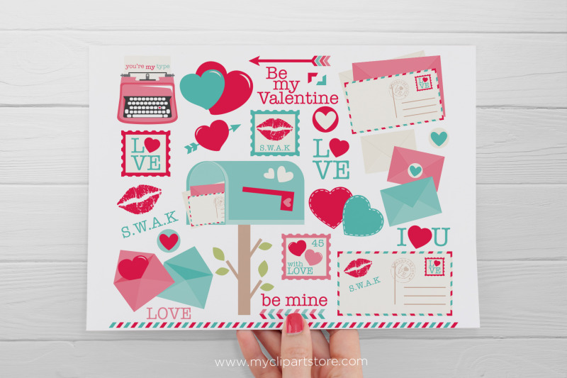 love-letters-vector-clipart