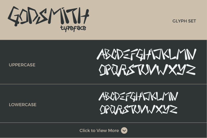godsmith-typeface