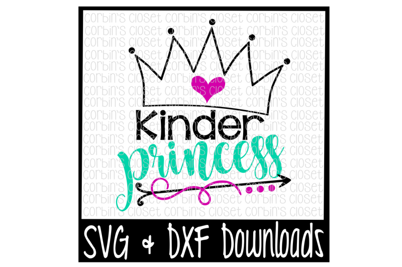 Kinder Princess Cut File Download