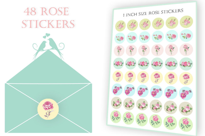 rose-stickers