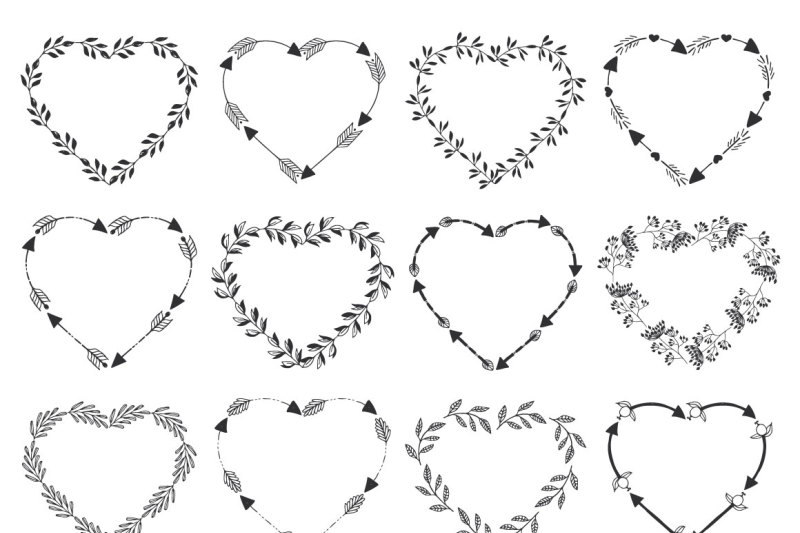 wreaths-hearts-arrows-eps-and-png