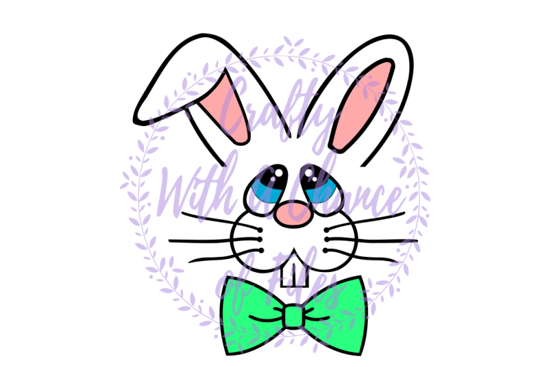 Download Easter SVG * Bunny Boy Face SVG * Easter Basket SVG ...