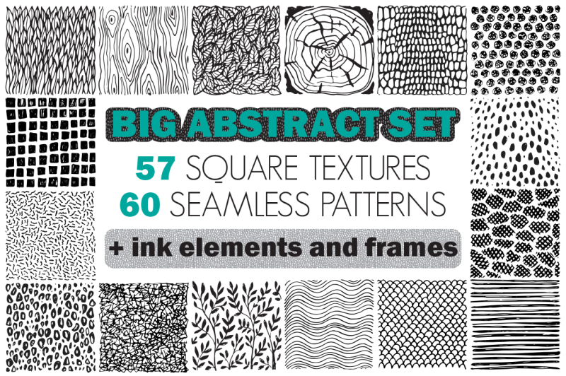 big-abstract-textures-set